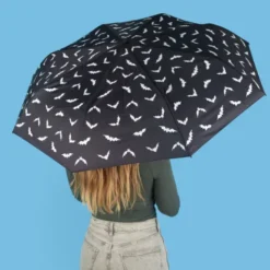 Regenschirm Fledermaus Batumbrella / Taschenschirm mit wasserfester Hülle