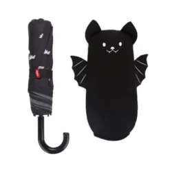 Regenschirm Fledermaus Batumbrella / Taschenschirm mit wasserfester Hülle