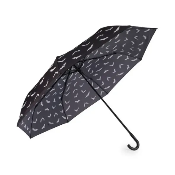 Regenschirm Fledermaus Batumbrella / Taschenschirm mit wasserfester Hülle