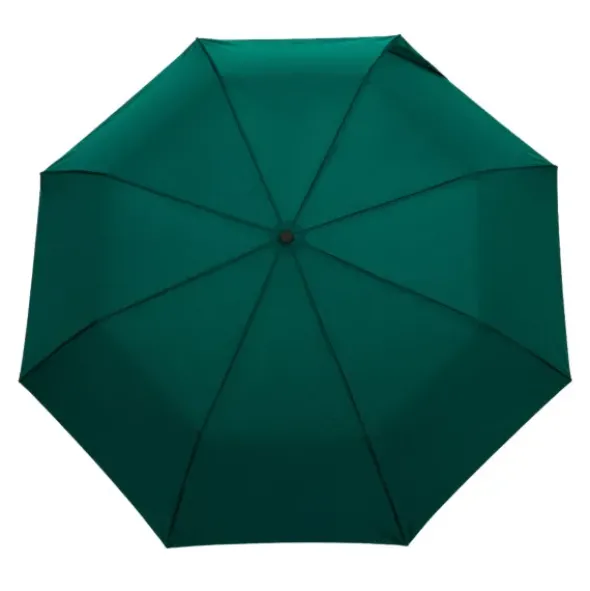 Regenschirm mit Entenkopf Griff aus Holz grün - Original Duckhead Taschenschirm