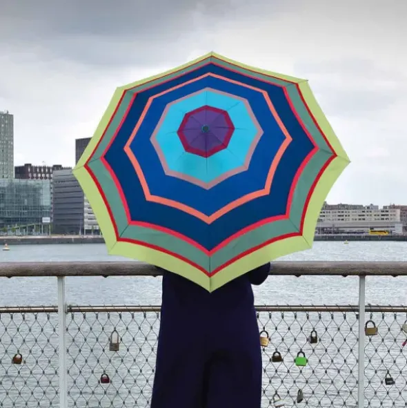 Regenschirm NEPTUN / Taschenschirm bunt