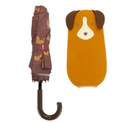 Regenschirm Puppymbrella / Taschenschirm mit Hundehülle