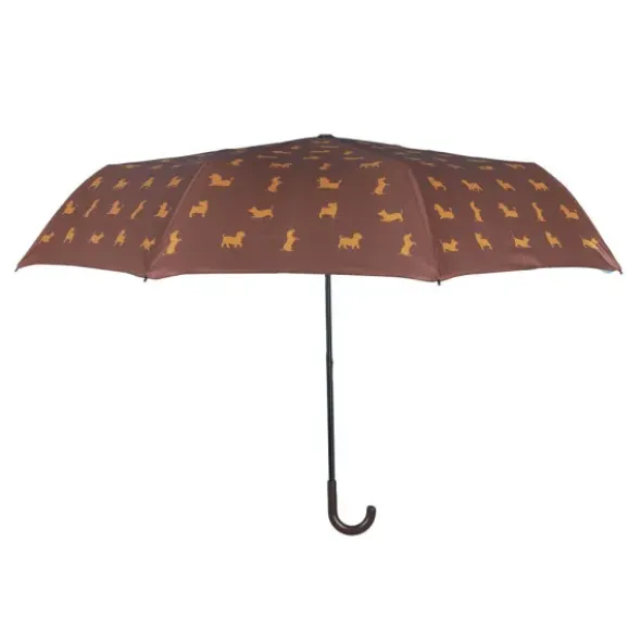 Regenschirm Puppymbrella / Taschenschirm mit Hundehülle