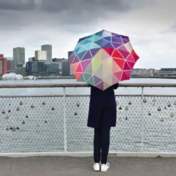 Regenschirm STELLA / Taschenschirm bunt
