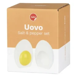 Salz- und Pfefferstreuer Set Uovo - Keramik Ei