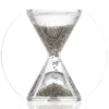 Sanduhr / Timer Heavy Metal, silber