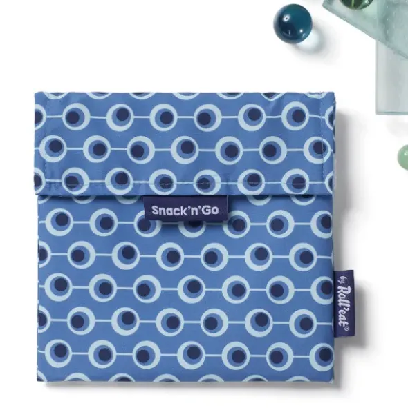 Sandwichtüte Snack´n´Go blau - Lunch Bag wiederverwendbar