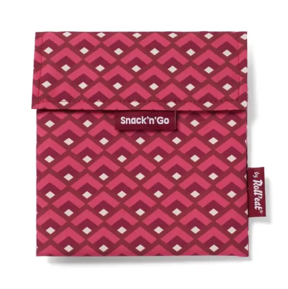 Sandwichtüte Snack´n´Go rosa - Lunch Bag wiederverwendbar