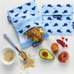 Sandwichtüte Snack´n´Go Wale - Lunch Bag wiederverwendbar