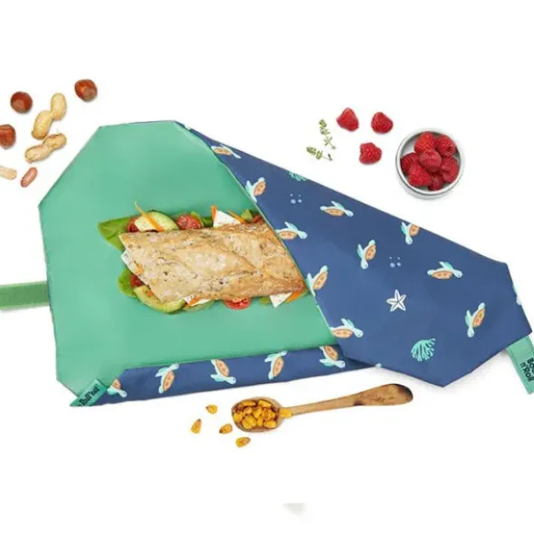 Sandwichtuch Boc´n´Roll Schildkröte - wiederverwendbar