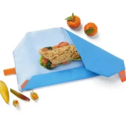 Sandwichtuch Boc´n´Roll - wiederverwendbar, neonblau