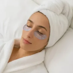 Schlafmaske mit Gelperlen & Augenpads mit Gelfüllung - „Take a break