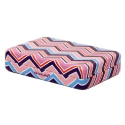 Schmucketui - Mini Schmuckbox bunt, gestreift zigzag