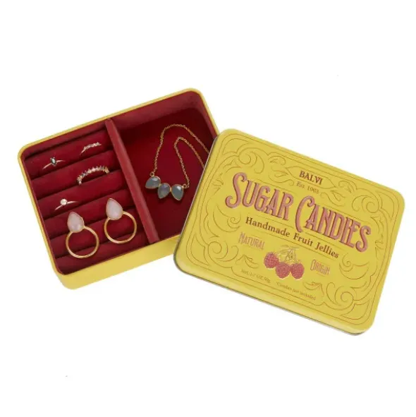 Schmuckkästchen SUGAR CANDIES - Metalldose zur Schmuckaufbewahrung