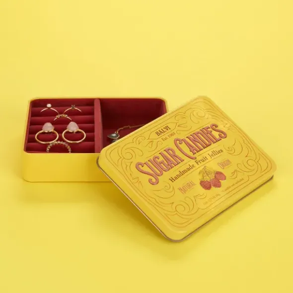 Schmuckkästchen SUGAR CANDIES - Metalldose zur Schmuckaufbewahrung