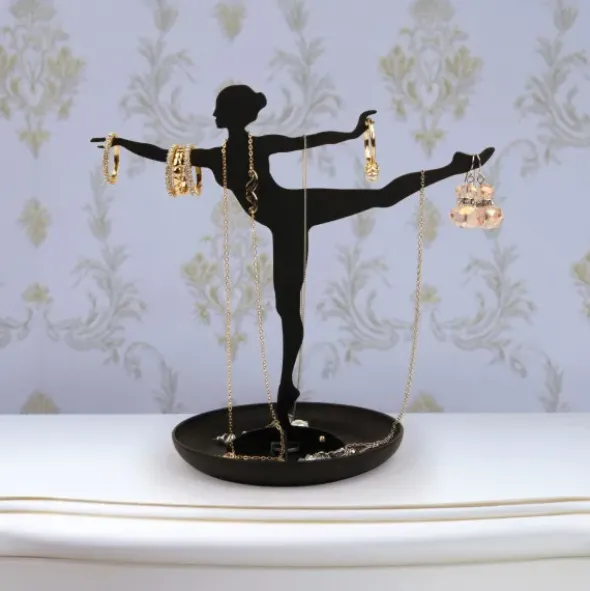 Schmuckständer Jewelry Ballerina, schwarz