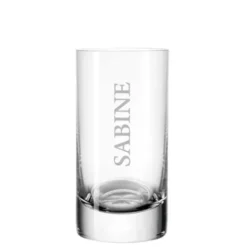 Schnapsglas mit Namensgravur