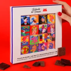 Schokoladen Geschenkbox KUNST 16 Stück Minis a 5g