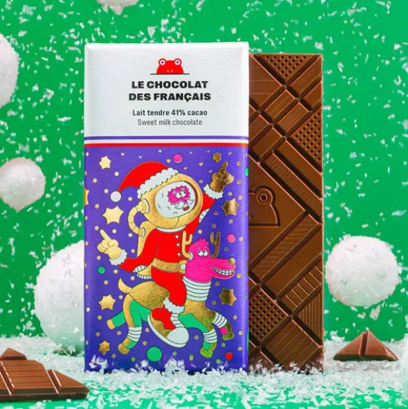 Schokoladentafel 70g ASTRONAUT SANTA