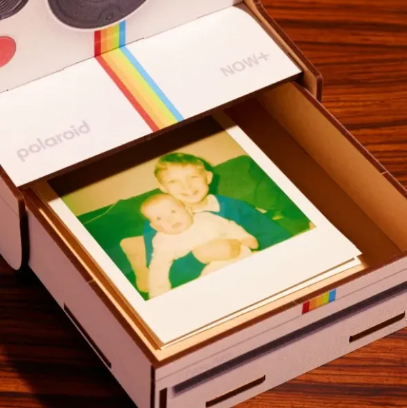 Schreibtisch Organizer Polaroid® - Stiftehalter mit Schublade