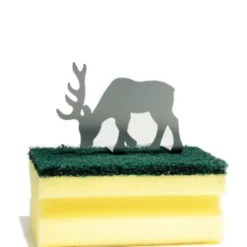 Schwammhalter Clean Green - Hirsch