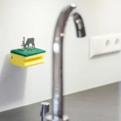 Schwammhalter Clean Green - Hirsch