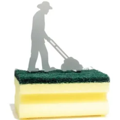 Schwammhalter Clean Green - Rasenmäher