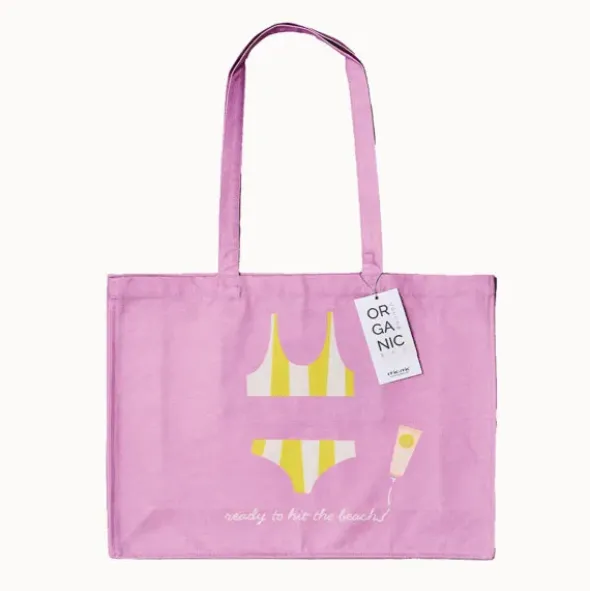 Shopper Ready to hit the beach – große Henkeltasche & Strandtasche