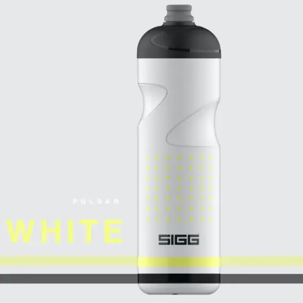 SIGG Sport Trinkflasche Pulsar - 0,75 l weiß