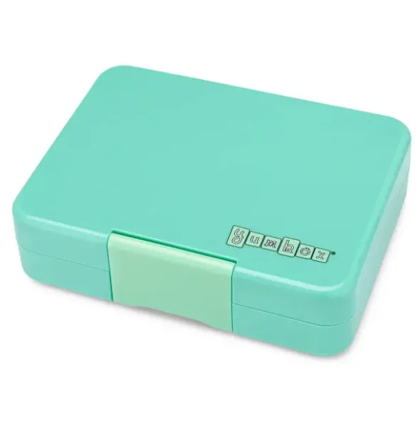 Snackbox / Kinderlunchbox YUMBOX, Rainbow tropical aqua
