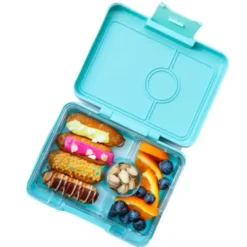 Snackbox / Kinderlunchbox YUMBOX, Rainbow misty aqua