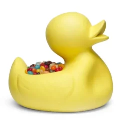 Snackschale Ente / Keramikschale MR. UGLY DUCKLING groß - gelb