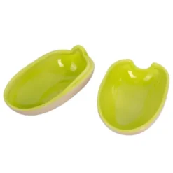 Snackschale Pistazie – Nussschale aus Keramik mit Deckel