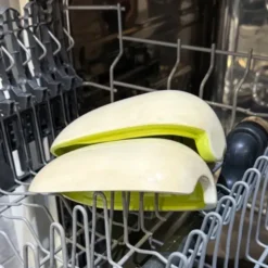 Snackschale Pistazie – Nussschale aus Keramik mit Deckel