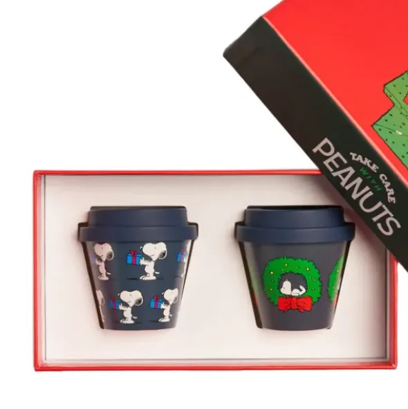 Snoopy Espressotassen Geschenkbox 2er-Set - Peanuts Weihnachten #13
