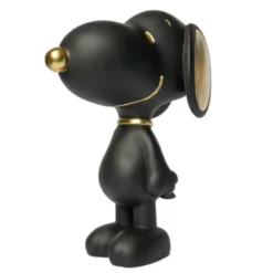 Snoopy Figur 25 cm, stehend schwarz – Peanuts Dekofigur
