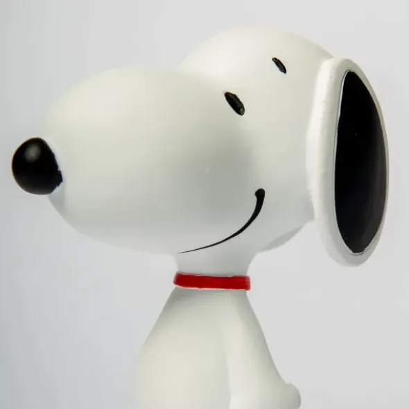 Snoopy Figur 12 cm, stehend weiß – Peanuts Dekofigur