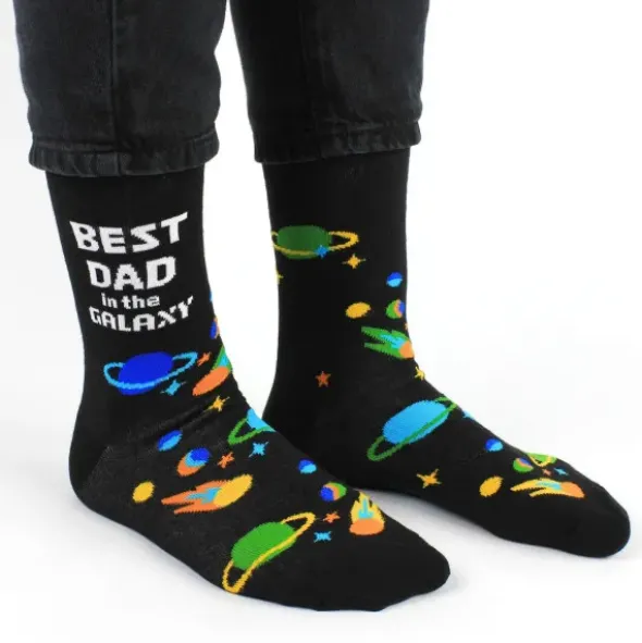 Socken für Papa - Geschenkbox BEST DAD (2 Sockenpaare) Gr. 39-46
