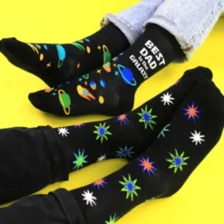 Socken für Papa - Geschenkbox BEST DAD (2 Sockenpaare) Gr. 39-46