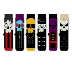 Socken Geschenkbox Heavy Metal – 6 einzelne Metalheads Socken Gr. 39–46