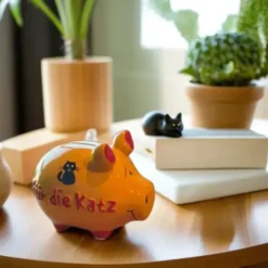 Sparschwein FÜR DIE KATZ