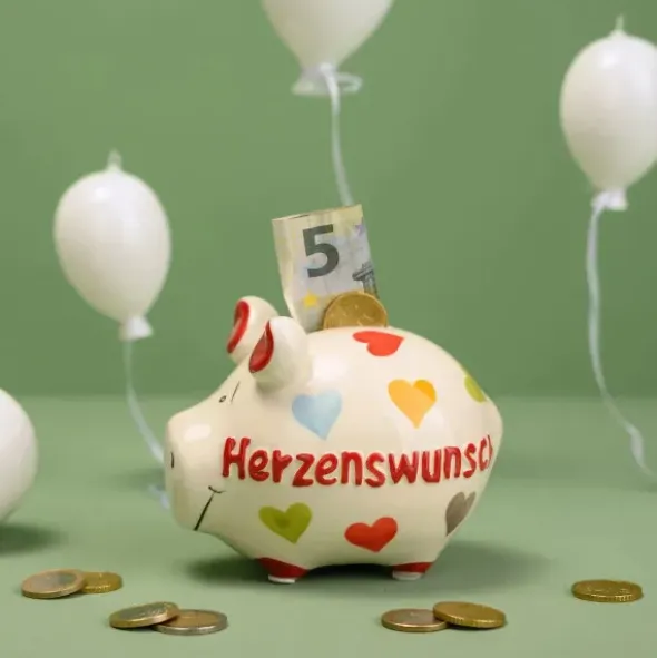 Sparschwein Herzenswunsch