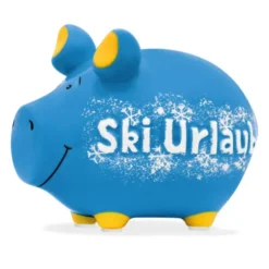 Sparschwein Ski Urlaub