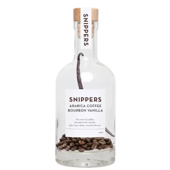 Spirituosen Geschenk Set DIY - Coffee Vanilla - Flasche 350 ml mit Kaffee & Vanille zum Veredeln