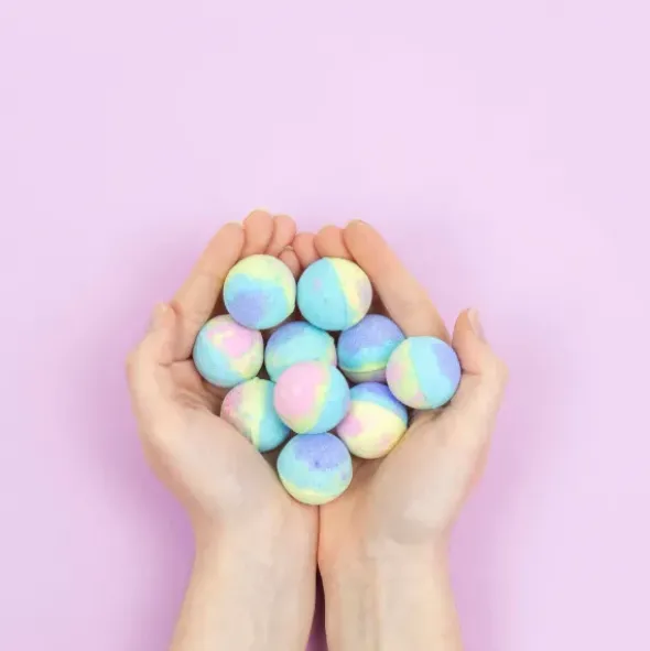 Sprudelnde Badebomben UNICORN POO 10 Stück