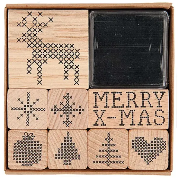 Stempel-Set Weihnachten + Stempelkissen