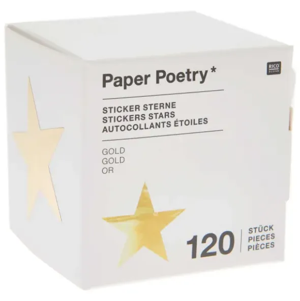 Stickerbox Sterne - 120 Aufkleber