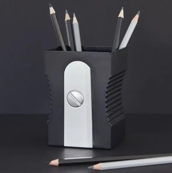 Stifteköcher Spitzer schwarz