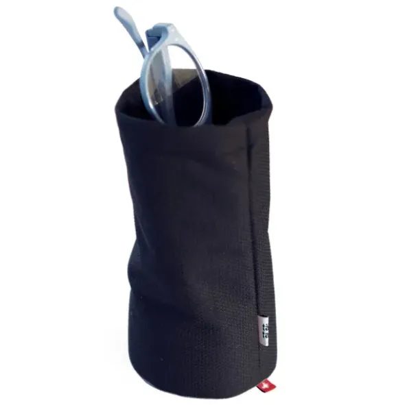 Stifte- und Brillenhalter SACCO schwarz – Stoffköcher Organizer