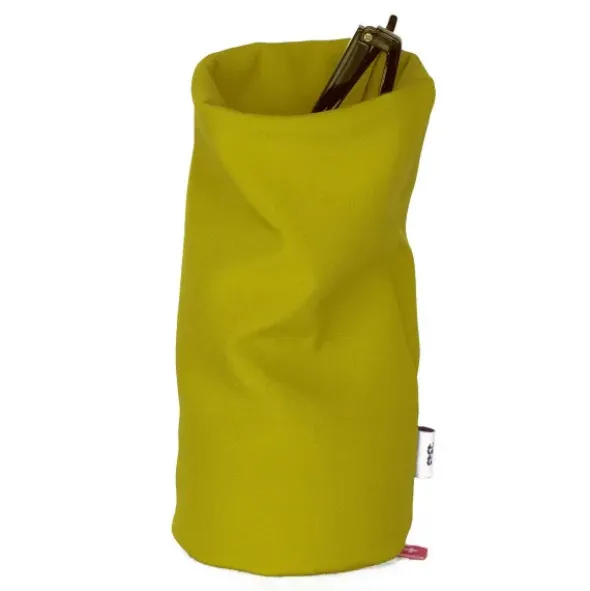 Stifte- und Brillenhalter SACCO lindgrün – Stoffköcher Organizer